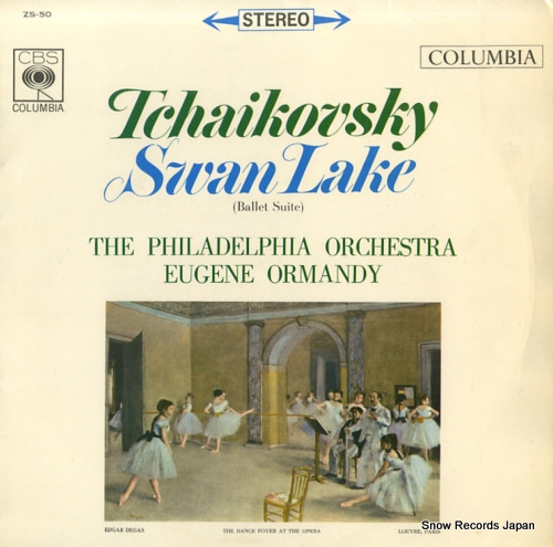 ORMANDY, EUGENE tchaikovsky; swan lake ZS-50