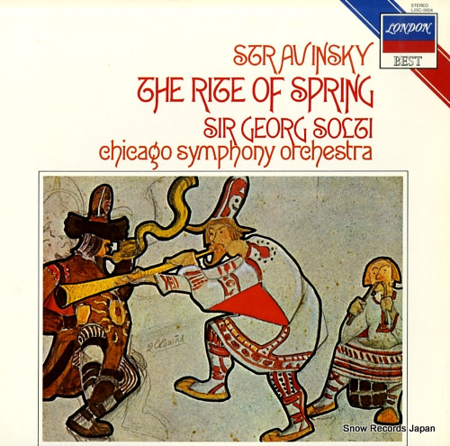 SOLTI, GEORG stravinsky; the ride of spring L25C-3004