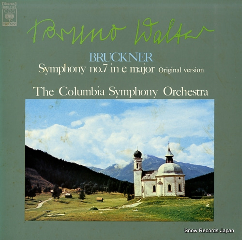 WALTER, BRUNO bruckner; symphony no.7 in e major original version SOCL1126