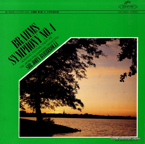 BARBIROLLI, JOHN brahms; symphony no.4 EAC-30044 - front cover