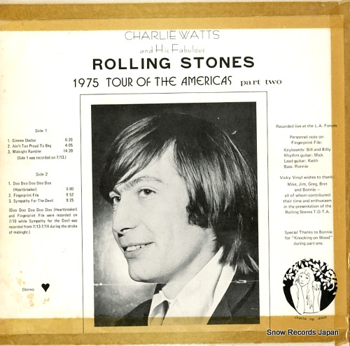 ROLLING STONES, THE 1975 tour of the americas part two 100635