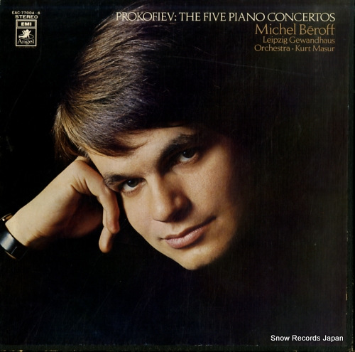 BEROFF, MICHEL prokofiev; the five piano concertos EAC-77004-6