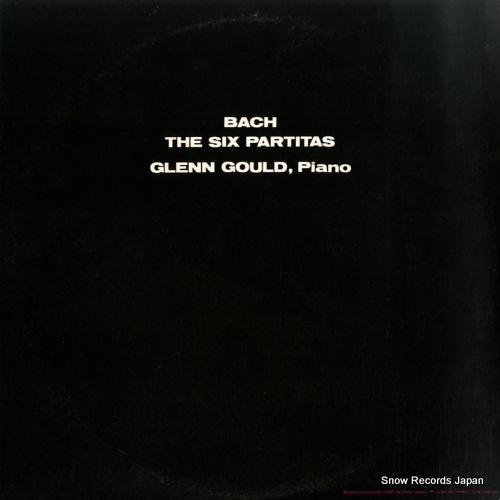 GOULD, GLENN bach; the six partitas 46AC586