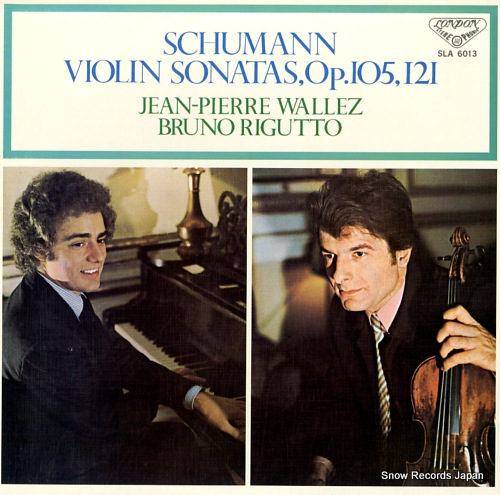 WALLEZ, JEAN-PIERRE, AND BRUNO RIGUTTO schumann; violin sonatas, op.105, 121 SLA6013