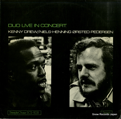 DREW, KENNY, AND NIELS-HENNING ORSTED PEDERSEN duo live in concert SCS-1031