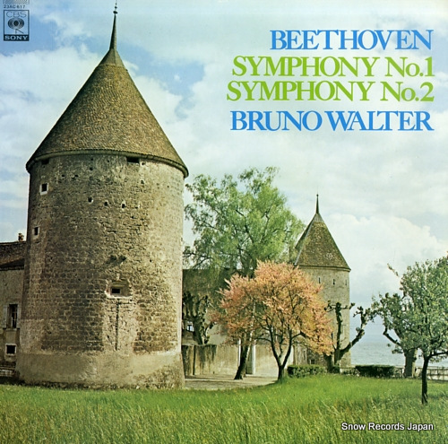 WALTER, BRUNO beethoven; symphony no.1 & no.2 23AC617