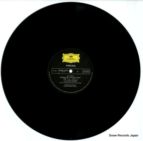 SUITNER, OTMAR mahler; symphony no.1 
