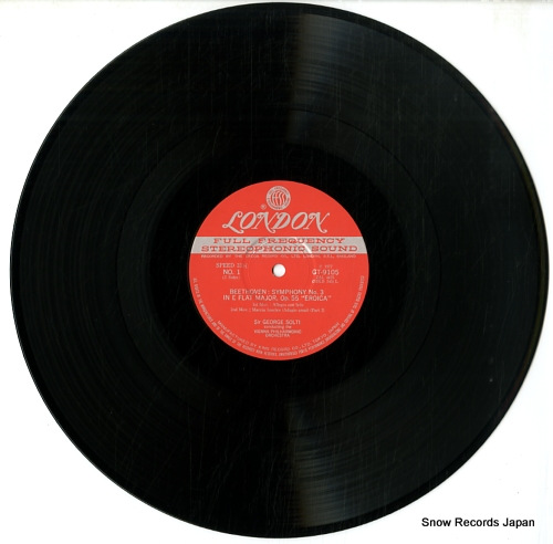 SOLTI, GEORG beethoven; symphony no.3 in e flat major, op.55 