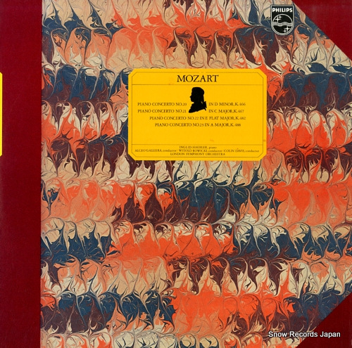 HAEBLER, INGRID mozart; piano concerto no.20 in d minor, k.466 PC-5625