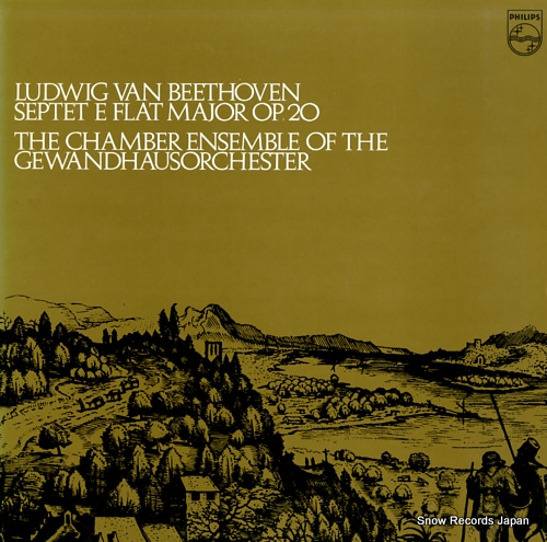 CHAMBER ENSEMBLE OF THE GEWANDHAUSORCHESTER, THE beethoven; septet e flat major op.20 13PC-163