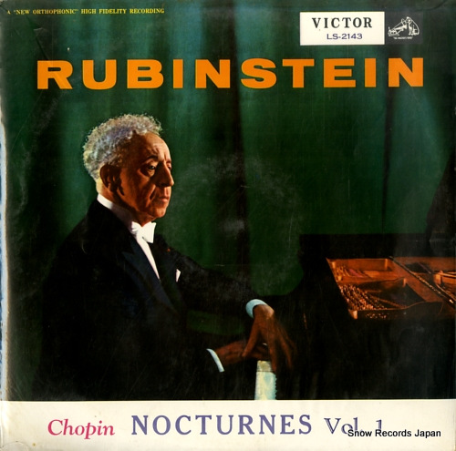 RUBINSTEIN, ARTUR chopin; nocturnes vol.1 LS-2143