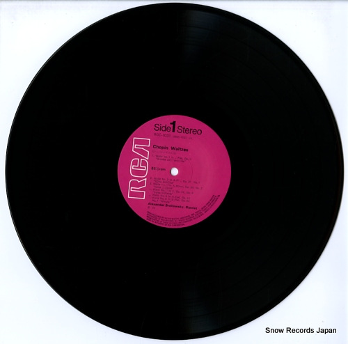 BRAILOWSKY, ALEXANDER chopin; waltzes RGC-1031 - disc
