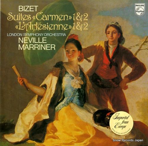MARRINER, NEVILLE bizet; suites 