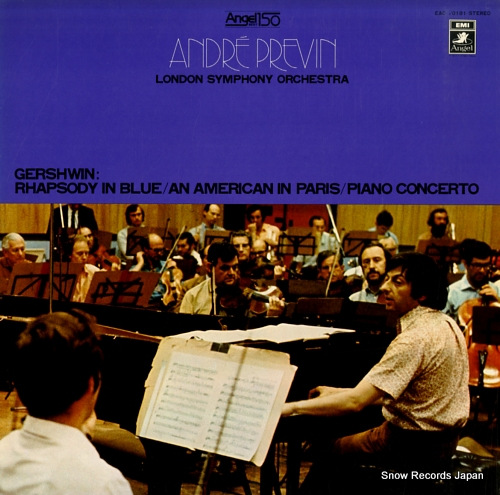 PREVIN, ANDRE gershwin; rhapsody in blue EAC-70181