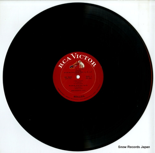 RUBINSTEIN, ARTUR beethoven sonatas LM-2654
