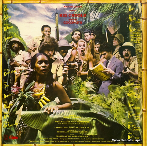 CREOLE, KID, AND THE COCONUTS off the coast of me AN7078