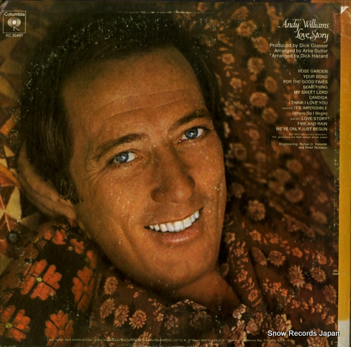 WILLIAMS, ANDY love story KC30497