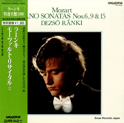 RANKI, DEZSO mozart; piano sonatas nos.6, 9 & 15 K18C9348