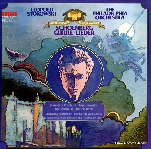 STOKOWSKI, LEOPOLD schoenberg; gurre-lieder RVC-7562-63 - front cover