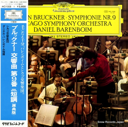 BARENBOIM, DANIEL bruckner; symphonie nr.9 MG1008