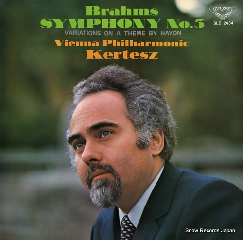 KERTESZ, ISTVAN brahms; symphony no.3 in f major, op.90 SLC2434