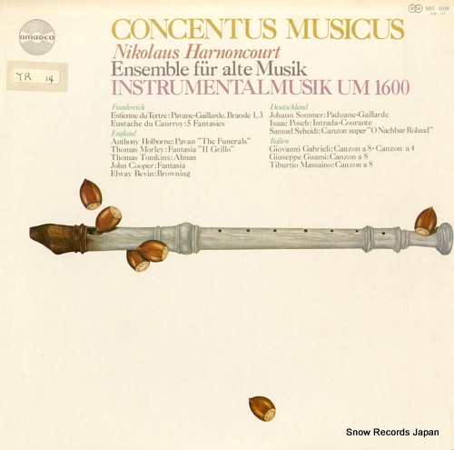 HARNONCOURT, NIKOLAUS concentus musicus MO1018