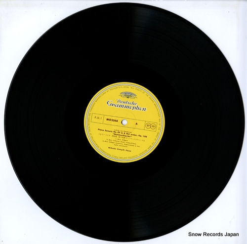 KEMPFF, WILHELM beethoven; piano sonatas 10 MG2366