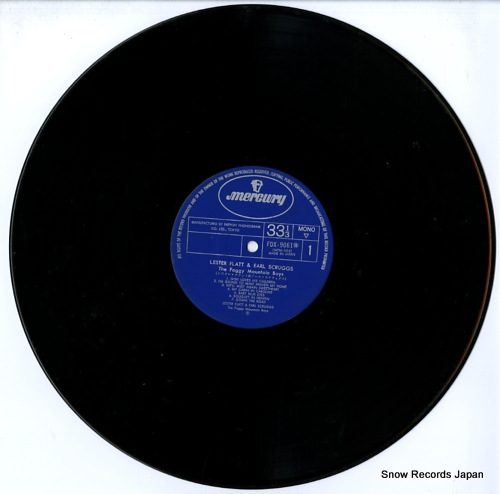 FLATT, LESTER, AND EARL SCRUGGS the foggy mountain boys FDX-9061-2(M) - disc