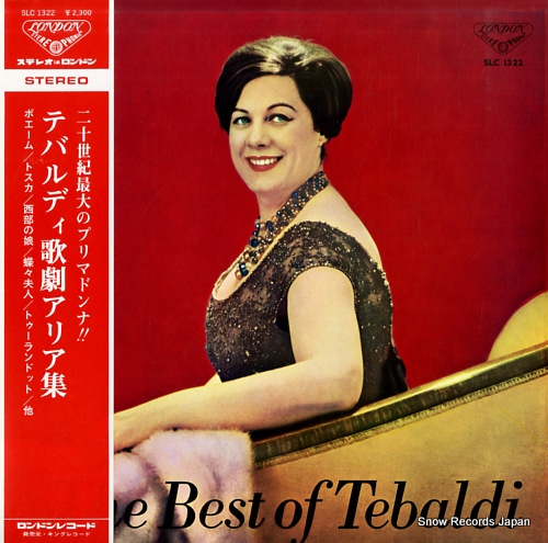 TEBALDI, RENATA the best of tebaldi SLC1322