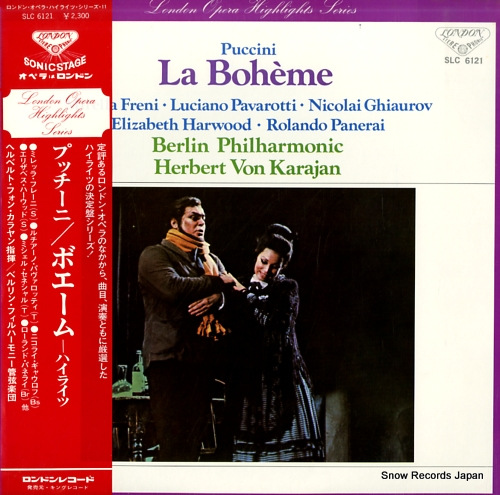 KARAJAN, HERBERT VON puccini; la boheme hightlights SLC6121