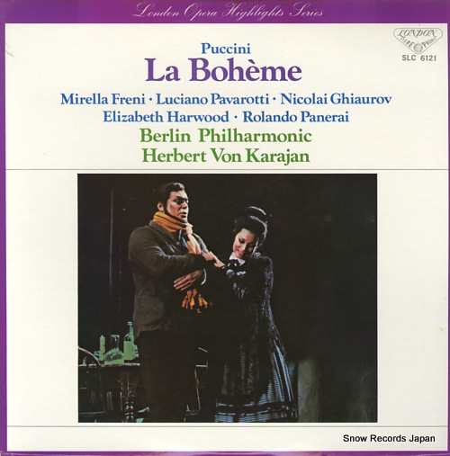 KARAJAN, HERBERT VON puccini; la boheme hightlights SLC6121