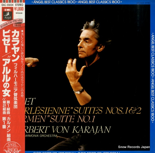 KARAJAN, HERBERT VON bizet; 