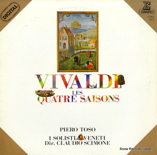 SCIMONE, CLAUDIO vivaldi; les quatre saisons REL-8