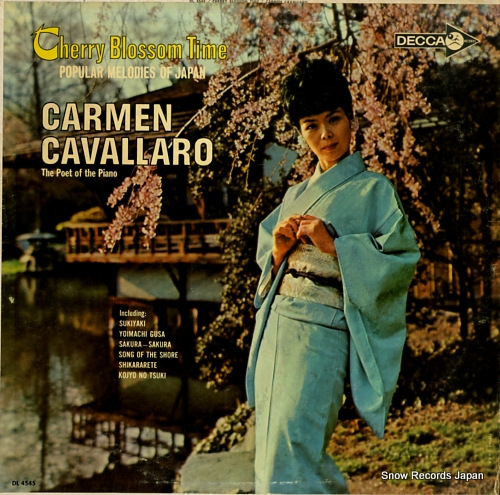 CAVALLARO, CARMEN cherry blossom time popular melodies of japan DL4545