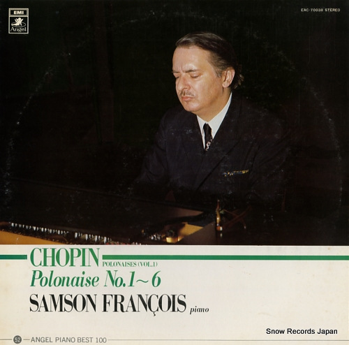 FRANCOIS, SAMSON chopin; polonaise no.1 - 6 EAC-70038