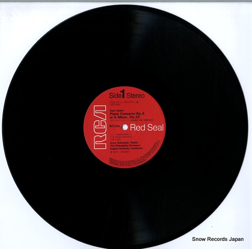 RUBINSTEIN, ARTUR saint-saens; piano concerto no.2 RVC-2316