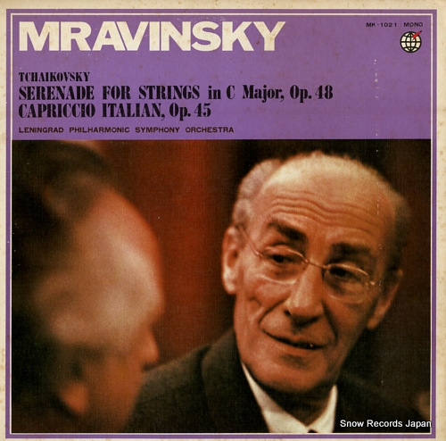 MRAVINSKY, YEVGENI tchaikovsky; serenade for strings in c major, op.48 MK-1021