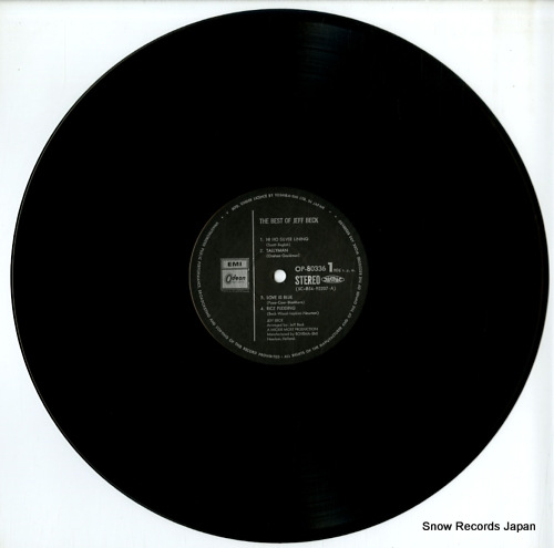 BECK, JEFF the best of jeff beck OP-80336