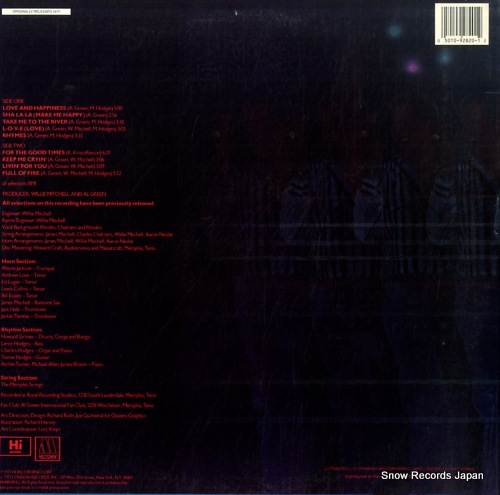 GREEN, AL al green's greatest hits volume 2 2820ML