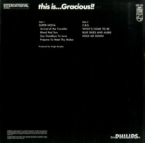 GRACIOUS this is ... gracious!! 6382004