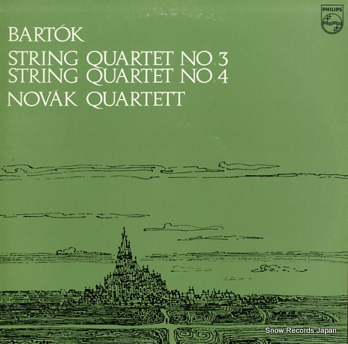 NOVAK QUARTETT bartok; strings quartet no.3 13PC-169