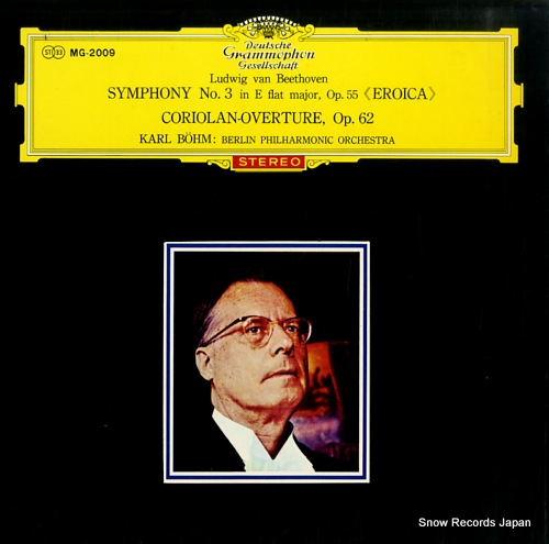 BOHM, KARL beethoven; symphony no.3 