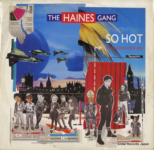 HAINES GANG, THE so hot LONX34 - front cover
