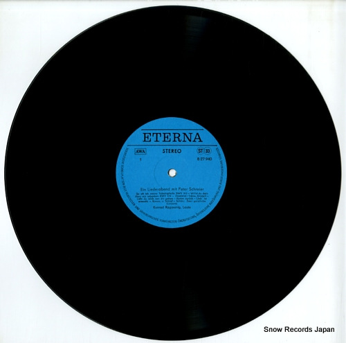 ڡ饤 ein liederabend mit peter schreier 827940