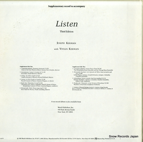 祼աޥ listen third edition P15379