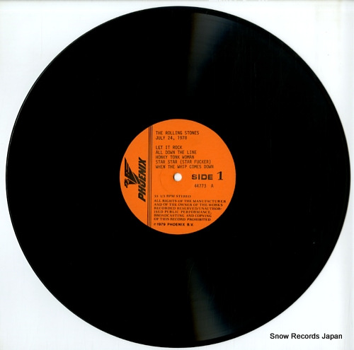 󥰡ȡ the rolling stones on tour 1978 PHOENIX44773