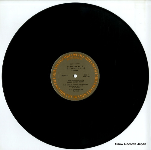 WALTER, BRUNO beethoven; symphony no.6 in f major op.68 (