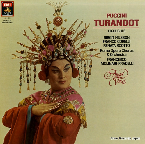 MOLINARI - PRADELLI, FRANCESCO puccini; turandot AV-34043