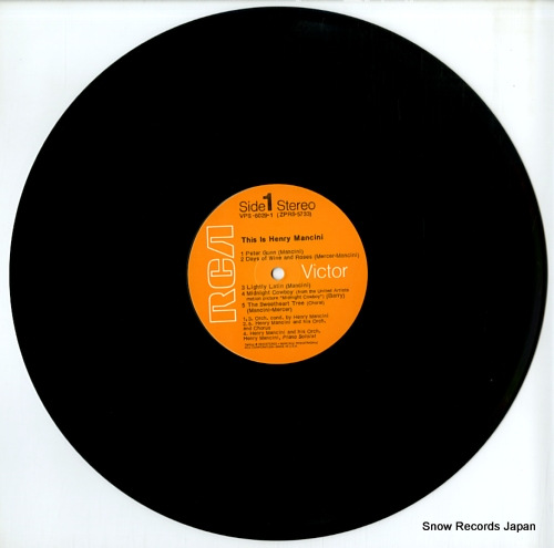 MANCINI, HENRY this is henry mancini VPS-6029