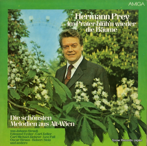 PREY, HERMANN im prater bluh'n wieder die baume 845263 - front cover